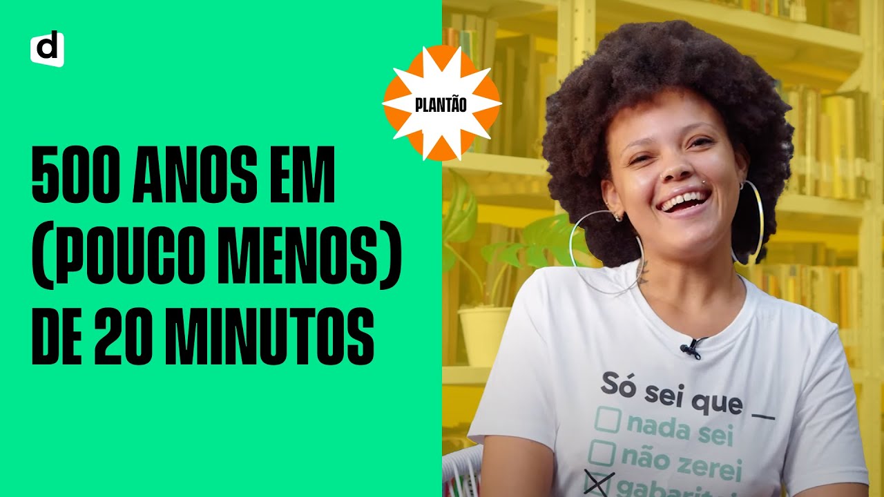 500 ANOS DE LITERATURA: UMA SUPER LINHA DO TEMPO!