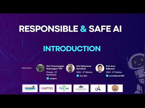Introduction Responsible Safe AI Systems IIITH IITM