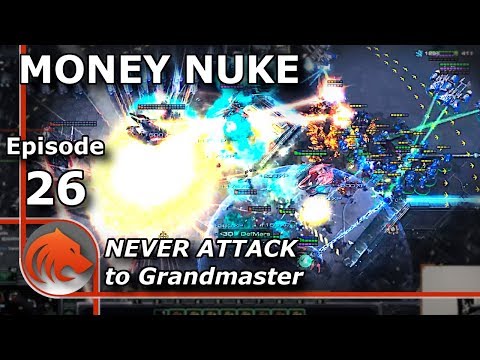 StarCraft 2: Nuke on Top of the Protoss Army? Yes Please! - Never attack to Grandmaster