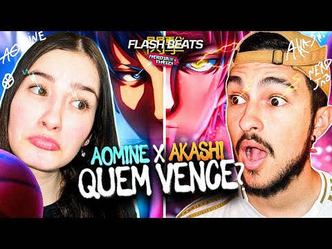 Apenas um react | Aomine e Akashi 2 em 1 | Flash Beats (Kuroko No Basket) | React #190