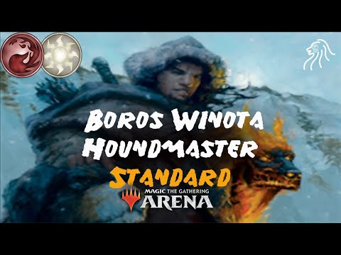 HOWLING TOP 1K Boros Winota Houndmaster MTGA BO1 BO3