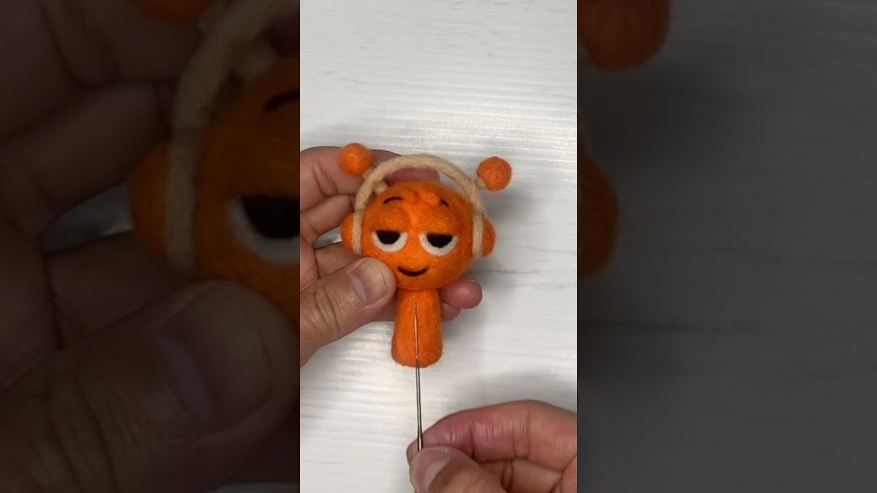 I made Oren with wool felt #sprunki #incredibox #incrediboxsprunki