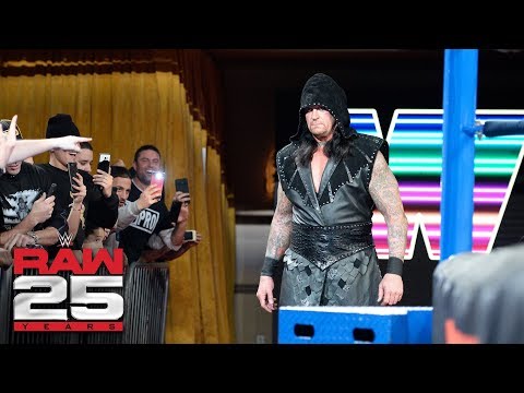 The Undertaker returns: Raw 25, Jan. 22, 2018