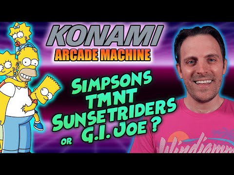 Konami Arcade Project!  Simpsons, TMNT, G.I. Joe, or Sunsetriders?