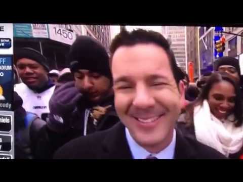 Epic High Five Fail on Live TV