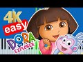 Dora The Explorer Theme Song Slow Easy Piano Beginner Tutorial