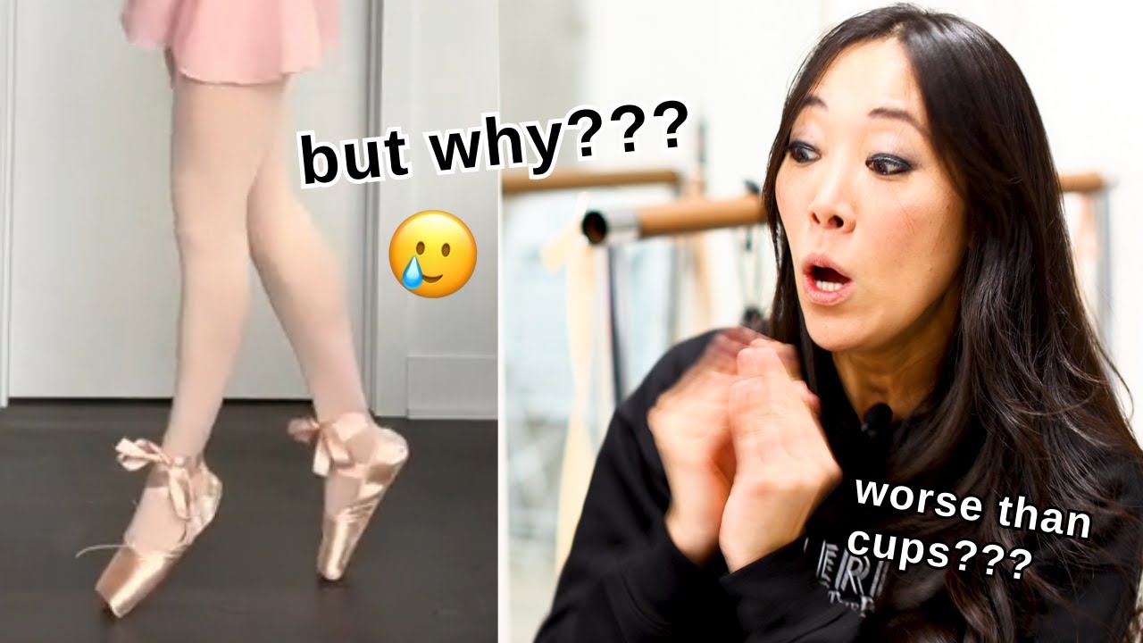 pointe shoe fitter reacts to BALLET TIK TOK 20