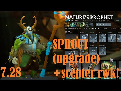 [NATURE'S PROPHET] Update 7.28 Aghanim's Shard (Upgrade)