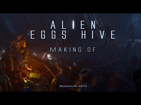 alien eggs hive