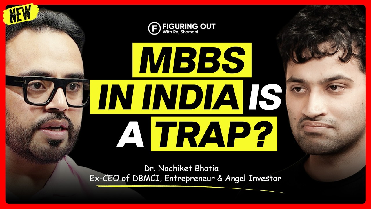 NEET, Medical Colleges, Doctor Salaries & Organ Trafficking | Dr. Nachiket | FO513 Raj Shamani