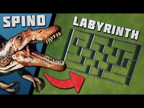 Wie lange braucht der SPINOSAURUS? ►JURASSIC LABYRINTH◄ #05 - Jurassic World Evolution!