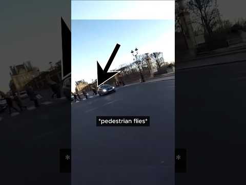 WOMAN HITS PEDASTRIAN and tries to escape😡@chris-rs6497