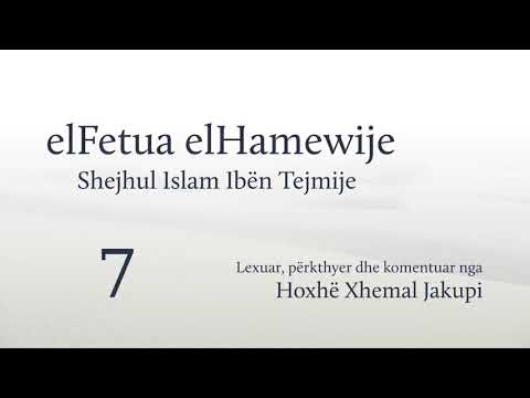 7. elFetua elHamewije - Hoxhë Xhemal Jakupi