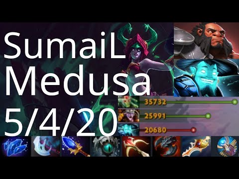 SumaiL Medusa vs Axe, Storm, Sand King - Nigma vs OG g3 ESL1 dota2