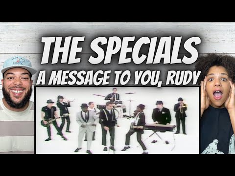 LOVE IT!| FIRST TIME HEARING The Specials -  A Message To You Rudy REACTION