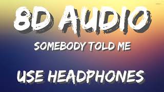 Download lagu The Killers - Somebody Told Me (8D Audio/Binaural) mp3