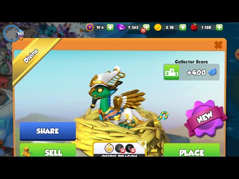 Hatching The Divine Osiris Dragon + The Legendary Tower Dragon | Dragon Mania Legends | Map Battles