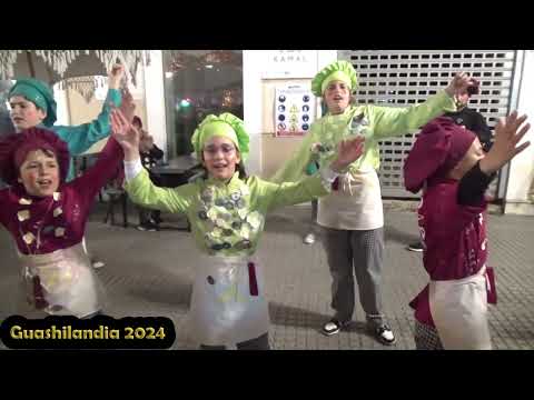 Chirigota Infantil "Los indigestos” (2024) - Carnaval de Calle - Pasodoble "En nuestro restaurante"