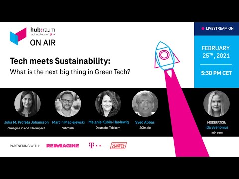 hubraum on air: Tech meets Sustainability - YouTube