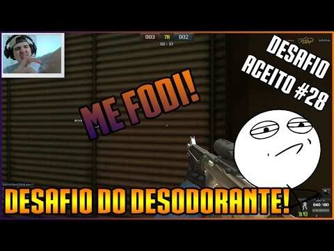 DEODORANT CHALLENGE !! F***** ME! - Challenge Accepted # 28 - Point Blank