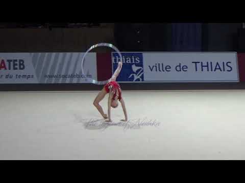 Viktoriia ONOPRIIENKO (UKR) hoop - 2019 Thiais AA