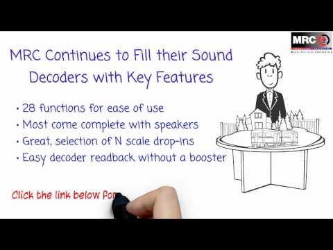 MRC DCC Sound Decoders | MRC Continues to Fill their Sound Decoders with Key Features
