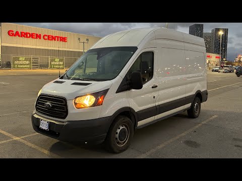 2018 Ford Transit 250 Cargo Van Startup Engine & In Depth Tour