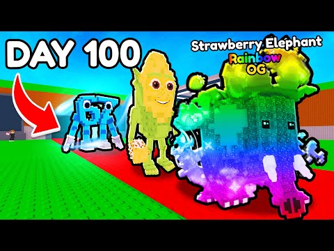I Played Steal a Brainrot for 100 Days Straight!