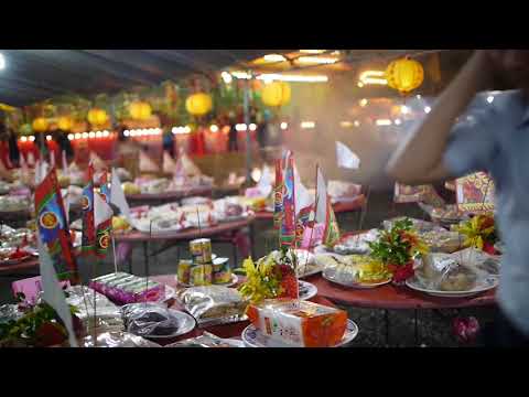 2017頭城搶孤普渡情景