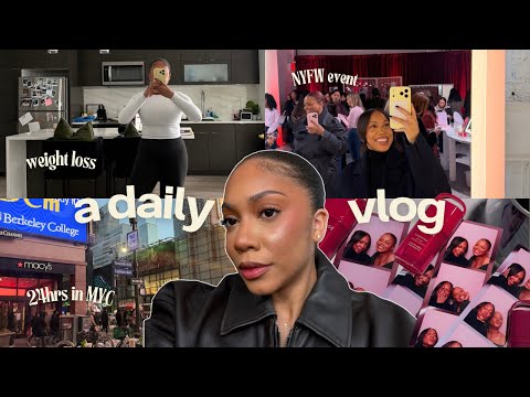 GET OUT OF THE HOUSE AND DO STUFF (!!) | NYC events, snowed in, catching up ✏️| a weekly vlog 