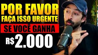 COMO SE ORGANIZAR E INVESTIR COM SALÁRIO DE 2 MIL POR MÊS