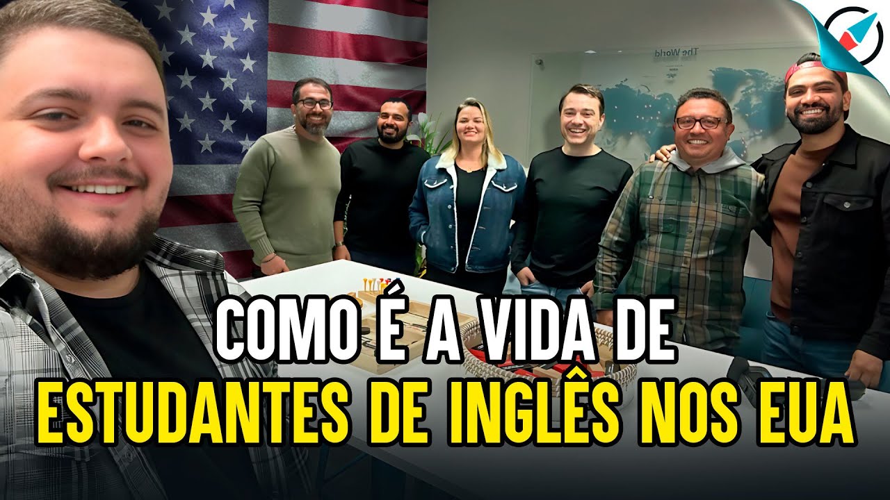 COMO É A VIDA DE ESTUDANTES DE INGLÊS NOS EUA