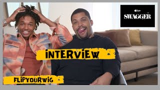O'SHEA JACKSON JR & ISAIAH HILL 'SWAGGER' Apple TV + INTERVIEWS! video