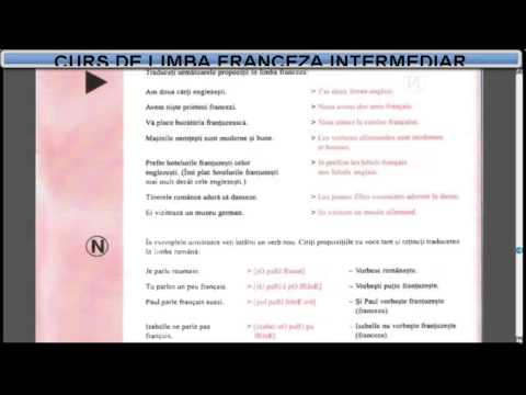 Curs de limba Franceza incepatori (tema+vocabular) - Lectia 8