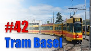 preview picture of video 'Tram Basel Teil #42 [HD+] (wenden im Depot)'