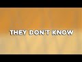 Jon B They Don T Know Lyrics