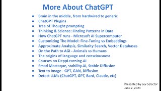 ChatGPT Plugins, Tree of Thought Prompting, etc. - June 2, 2023