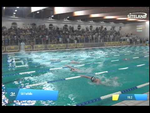 Serie 10 dei 50 Farfalla  Assoluti Maschi Master - Campionati Regionali Masters 2014 di Veneto e Fr