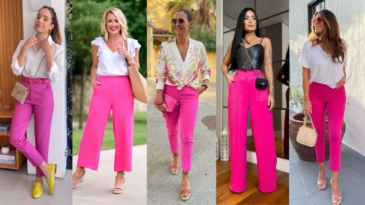 Stunning Pink Pants Outfit Ideas, Chic Avenue