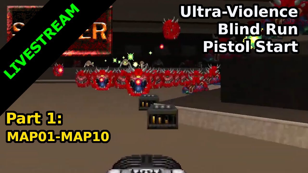 110K SPECIAL - Sunder - Part 1: MAP01-MAP10 (Blind Ultra-Violence Run)