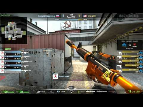 Cloud9 vs Gambit Gaming   Group D   MLG Offline Qualifier