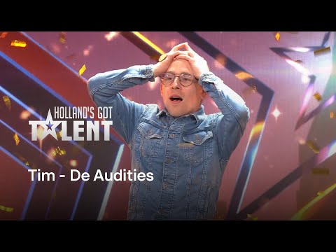 Nuchtere Tim VERRAST IEDEREEN met stem en krijgt de GOLDEN BUZZER! | Holland's Got Talent
