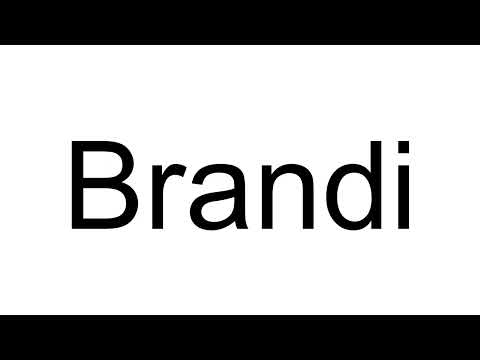 How to Pronounce Brandi (English)