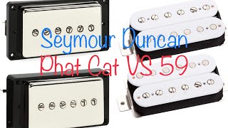 Video thumbnail for Seymour Duncan 59 and Phat Cat sound almost exactly the same by Zaloral’s Test