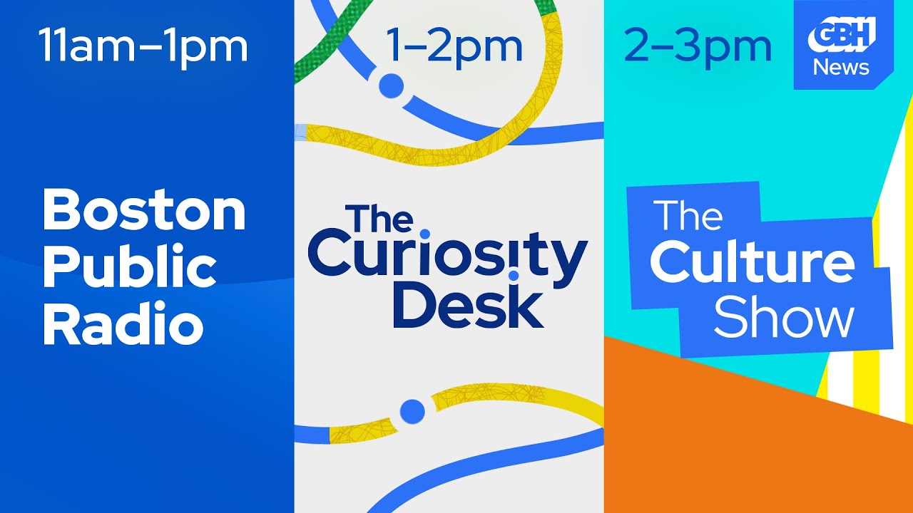 Boston Public Radio, The Curiosity Desk, & The Culture Show Live Monday April 13, 2026