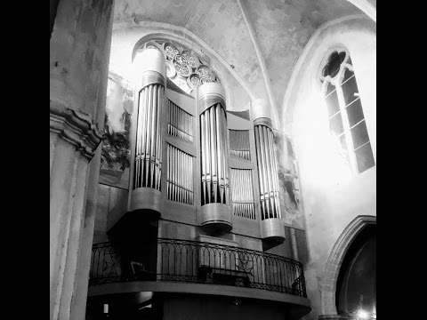 Morceau d'orgue, St jean de Malte, messe du dimanche 11/12/16