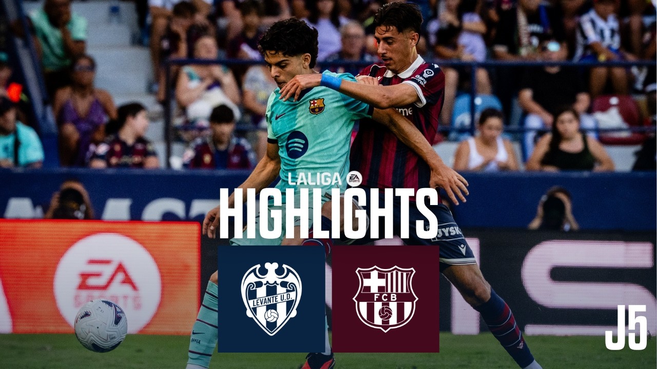 Levante UD 2 - 4 FC Barcelona highlights