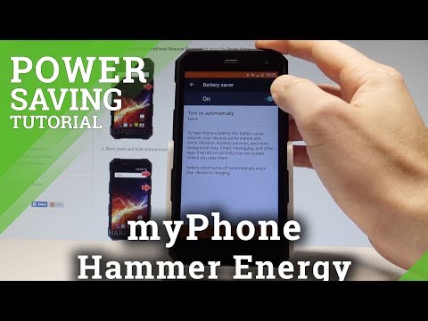 How to Save Battery in myPhone Hammer Energy - Power Saving |HardReset.Info