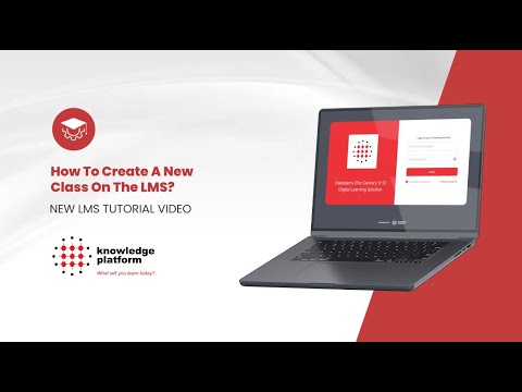 How to create a new class on the LMS? | English
