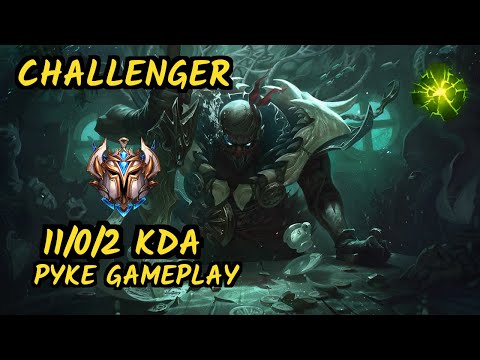 MADL Falco (PYKE) vs IRELIA - 11/0/2 KDA MID CHALLENGER GAMEPLAY - EUW